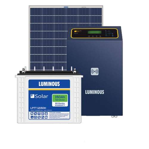 Luminous 6 KW Solar Power Plant