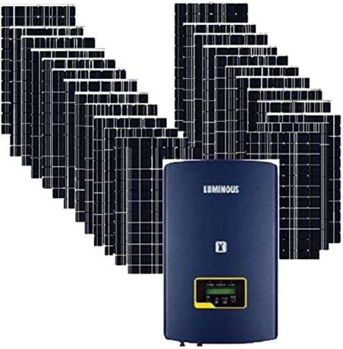 Luminous Grid Tied Solar Plant 4KW
