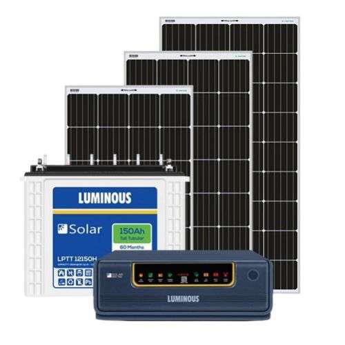 Luminous 500-watt Solar Power Generating System