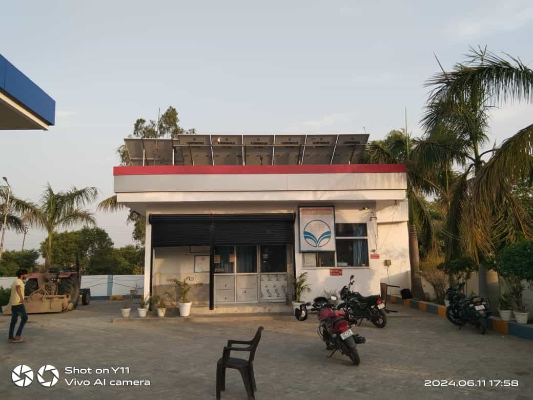 HP Petrol Pump, Sidhauna Solar Project